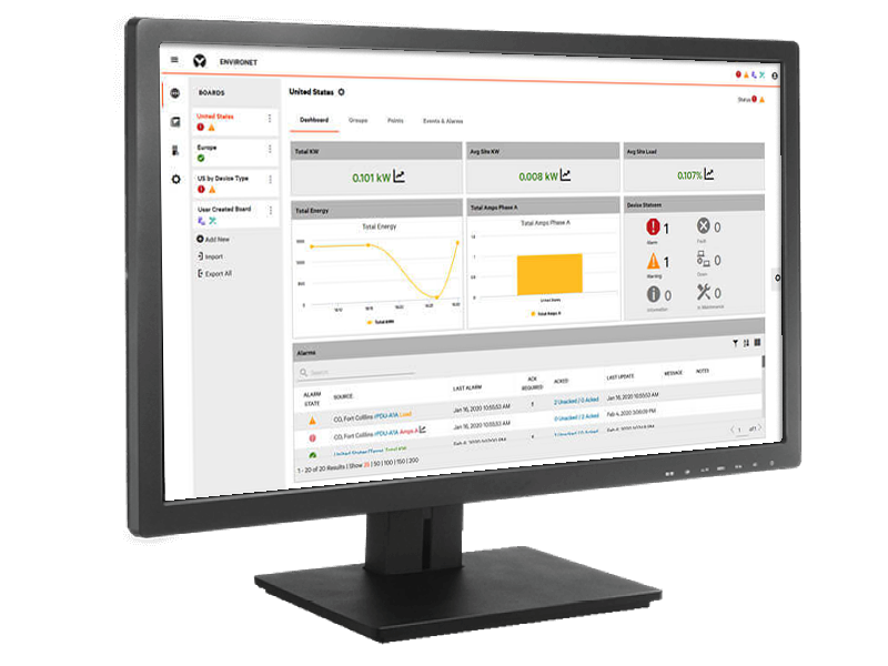 Vertiv&trade; Environet&trade; Alert Image