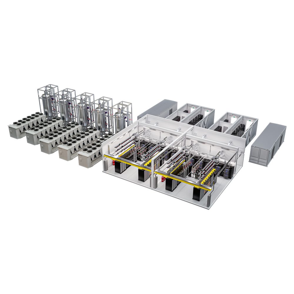 Vertiv™ MegaMod™ CoolChip: Next-Generation Prefabricated Infrastructure for AI & HPC Image