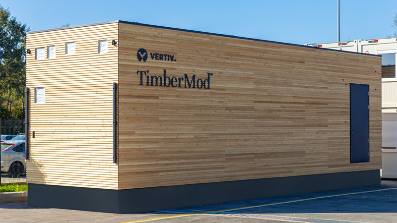Vertiv Introduces Prefabricated Mass Timber Solutions to Help Increase Data Center Sustainability in North America and EMEA Image